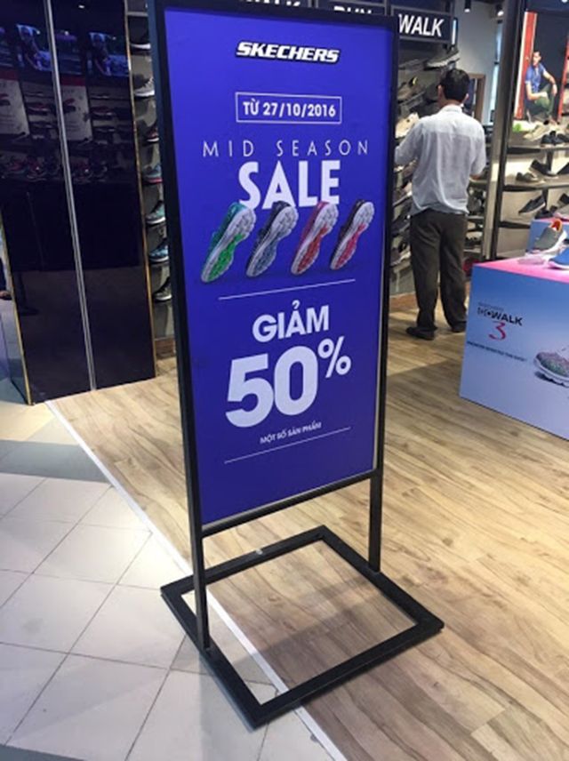 Door Frame Stand Banner Printing